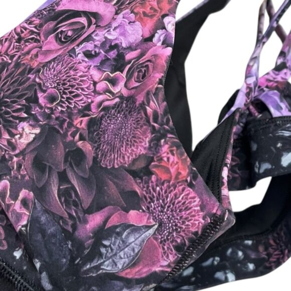 Lululemon Energy Bra *Nulux In Bloom Energy Bra Size 8 Multi - Picture 6 of 8